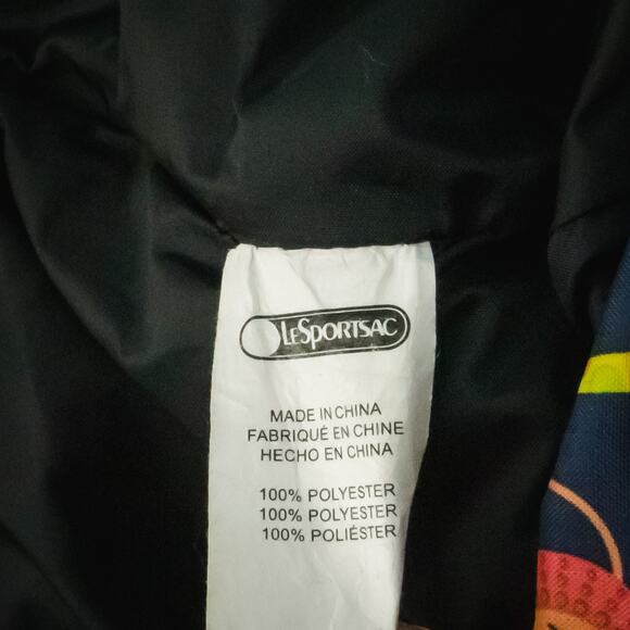 LeSportSac Ryan Baby Zoo Animal Print Synthetic Changing Pad Diaper Bag Tote Bag - Picture 7 of 10